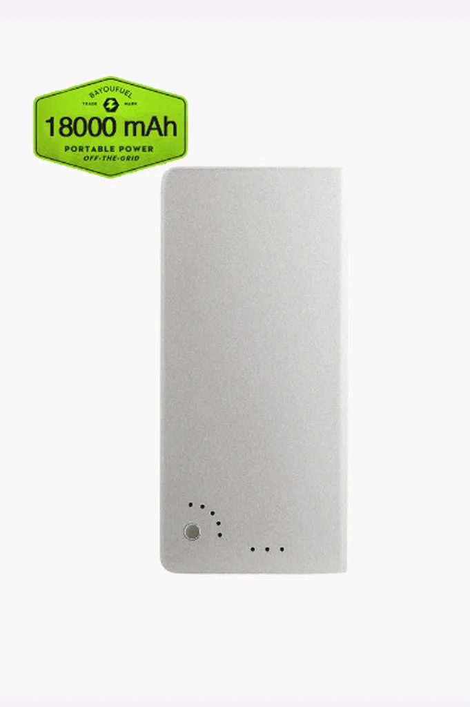 18000mAh Portable Power Bank with Power Adapter, DC Cable and 10 Adapter Tips