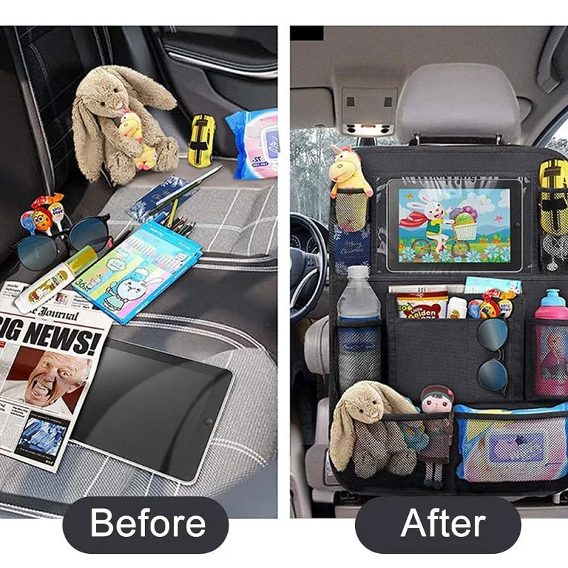 2PC/1PC Car Back Seat Organizer & Tablet Holder