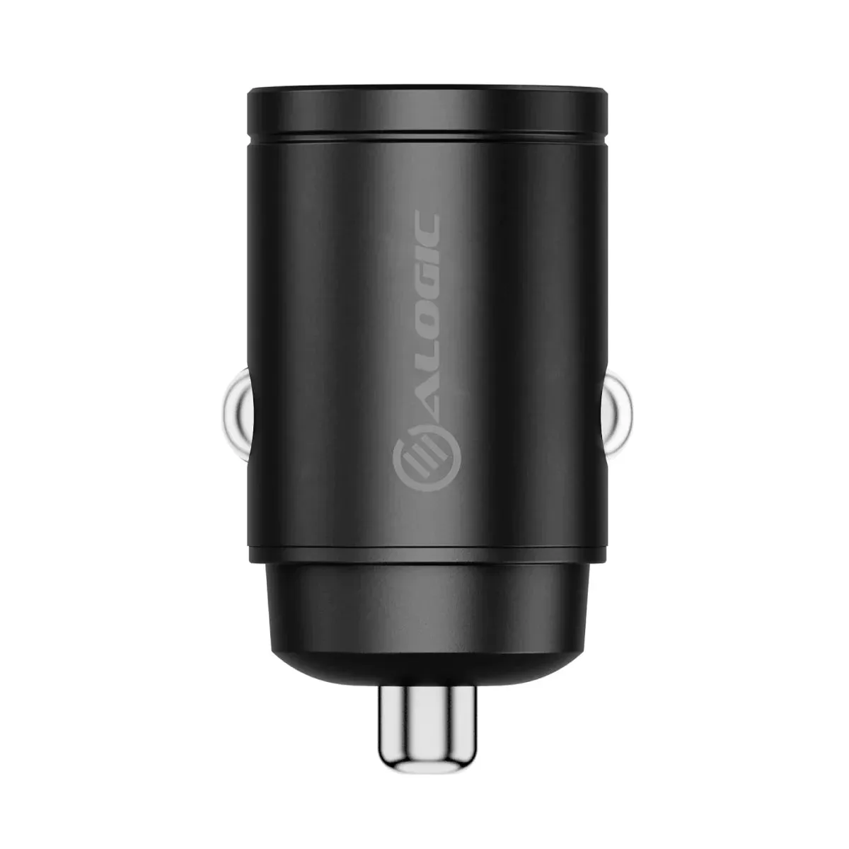 30W Rapid Power Mini Car Charger 2xUSB-C