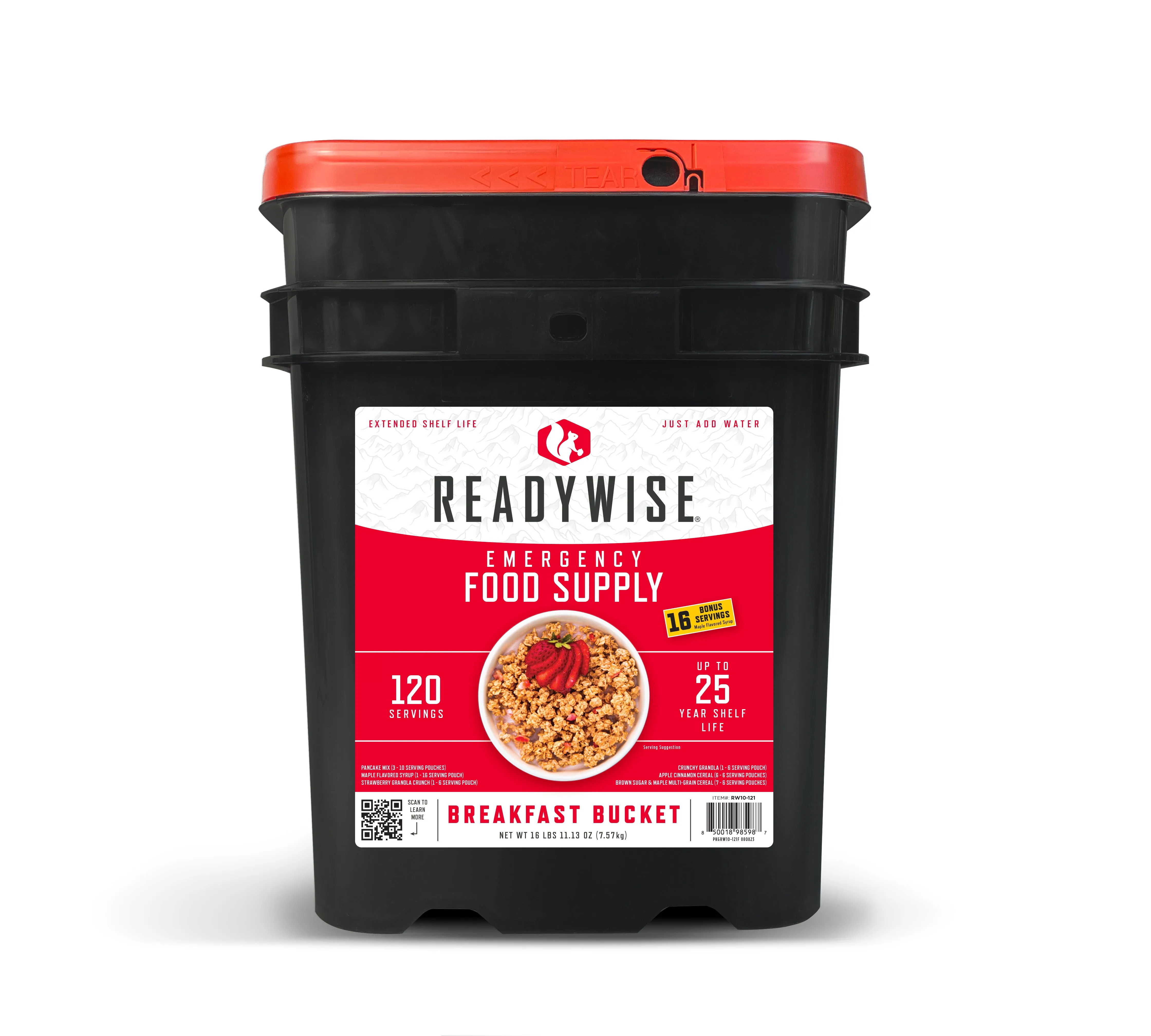 360 Servings of ReadyWise Emergency Survival Food Storage