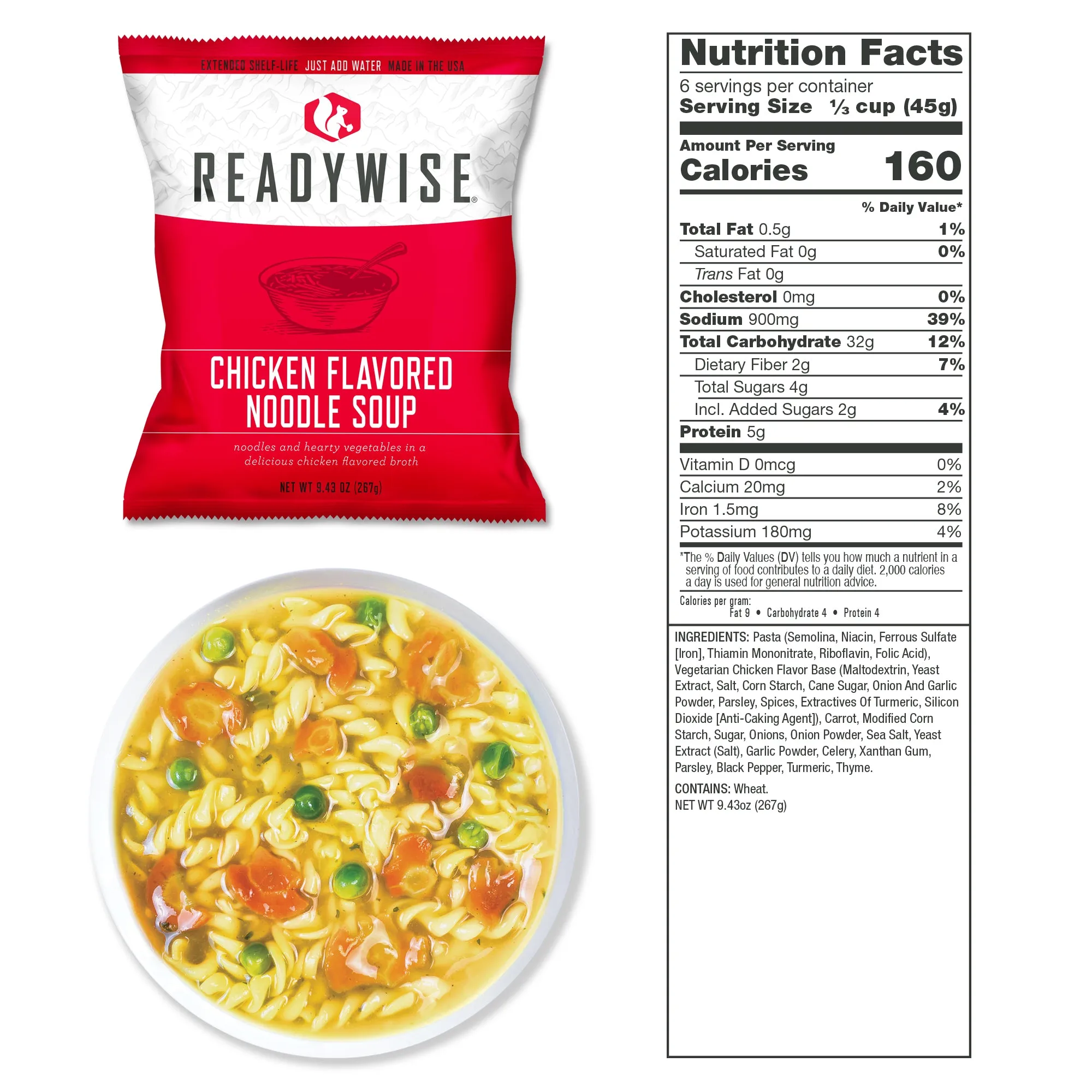 720 Servings of Ready Wise Emergency Survival Food Storage