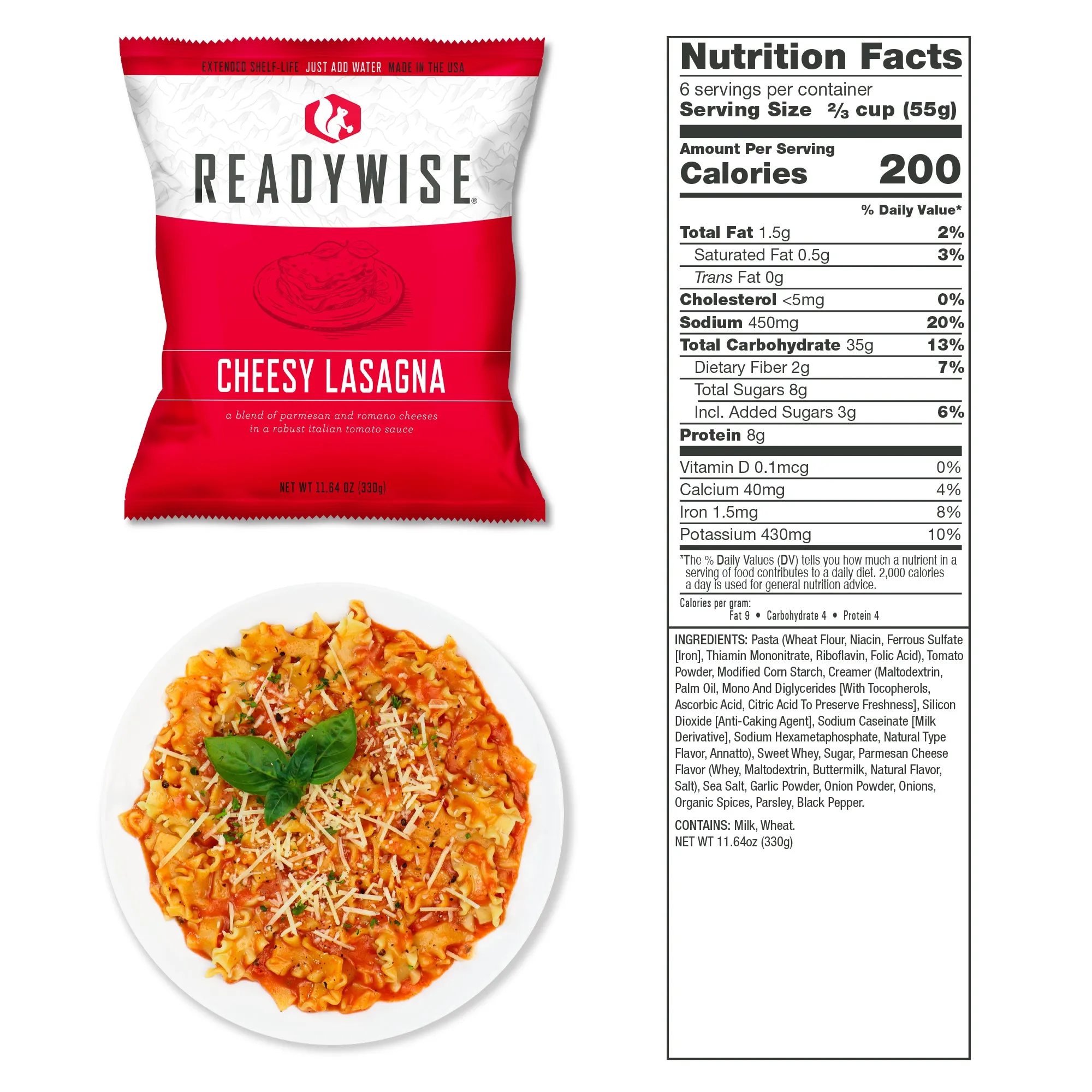 720 Servings of Ready Wise Emergency Survival Food Storage