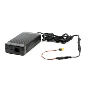 AC to DC 19.5v 16.9A 330W Refurbished Power Supply for Lipo Chargers with XT60 Cable Adapter