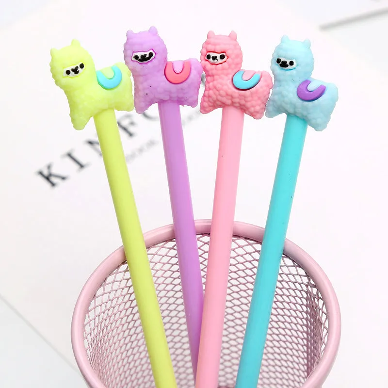 Adorable Alpaca Gel Ink Pen