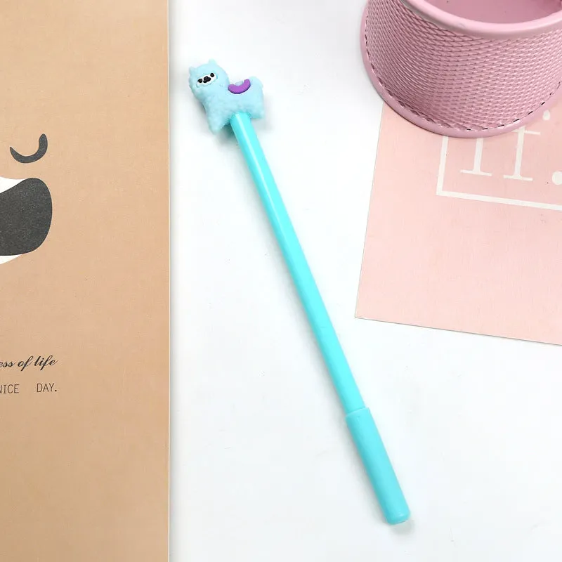 Adorable Alpaca Gel Ink Pen