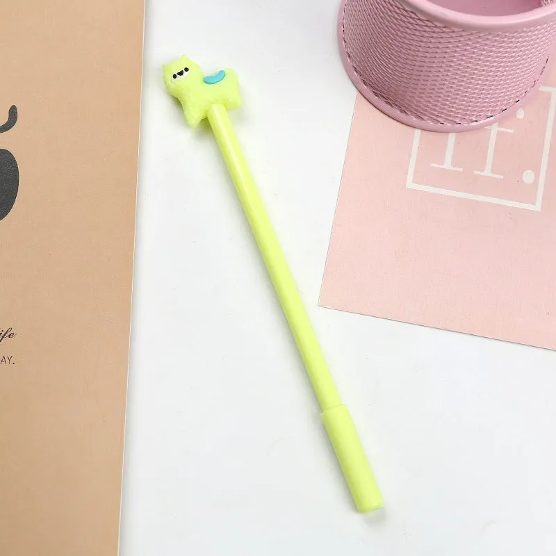 Adorable Alpaca Gel Ink Pen