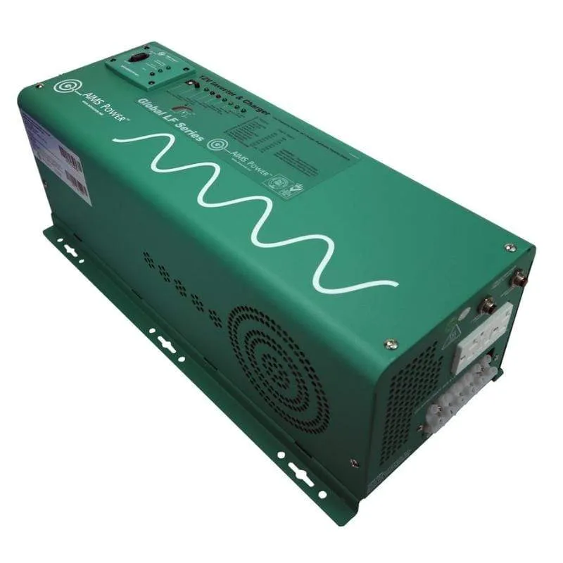 AIMS Power 2500W Inverter Charger Pure Sine 12V PICOGLF25W12V120A