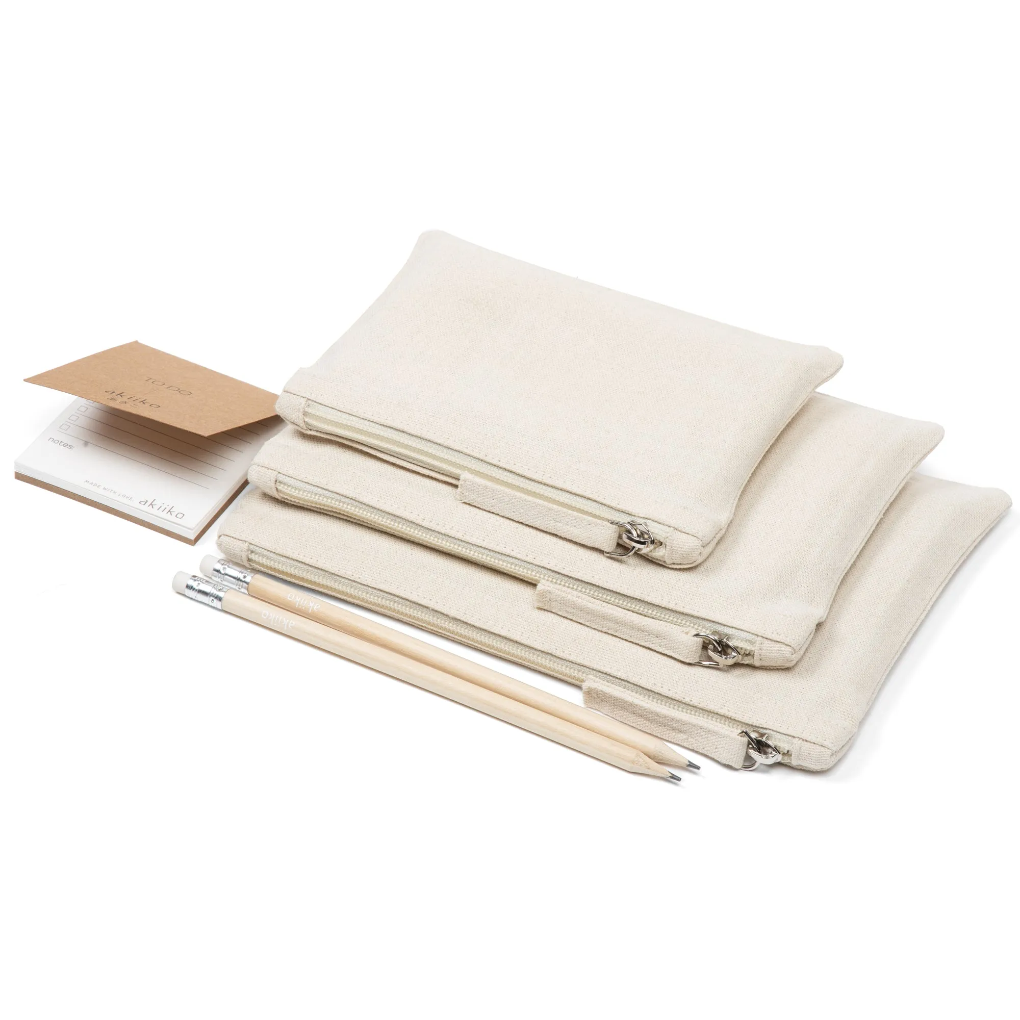 Akiiko Original Storage Pouches(Set of 3)