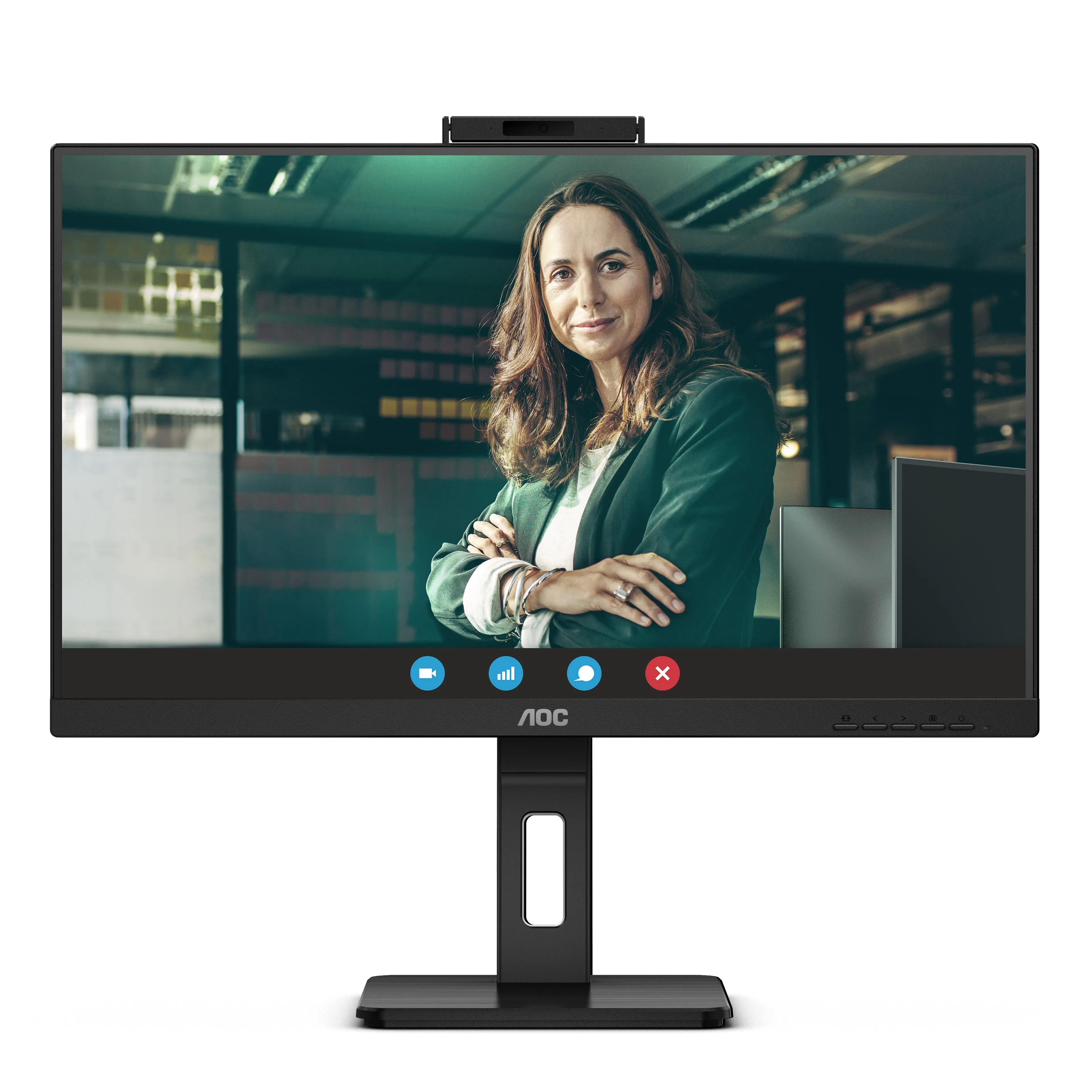 Aoc Pro-Line 24P3cw - Led Monitor - 24" (23.8" Viewable) - 1920 X 1080 Full Hd (1080P) @ 75 Hz - Ips - 300 Cd/M� - 1000: