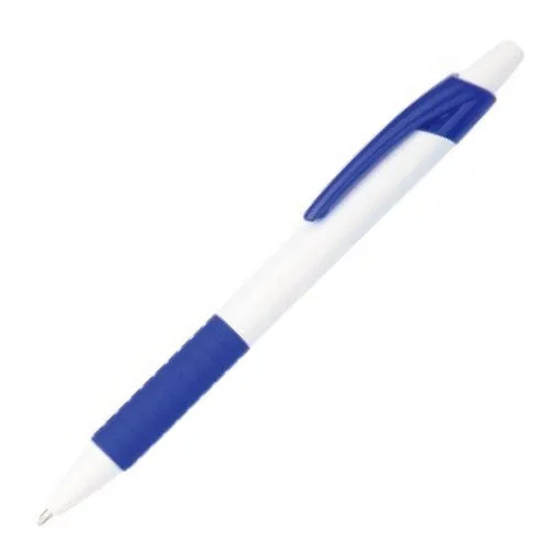 Arc Plastic Pen with Rubberised Grip