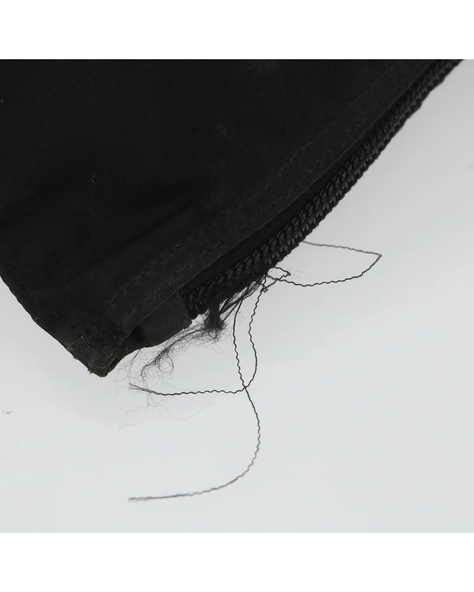 Black Nylon Pouch with Minimal Wear