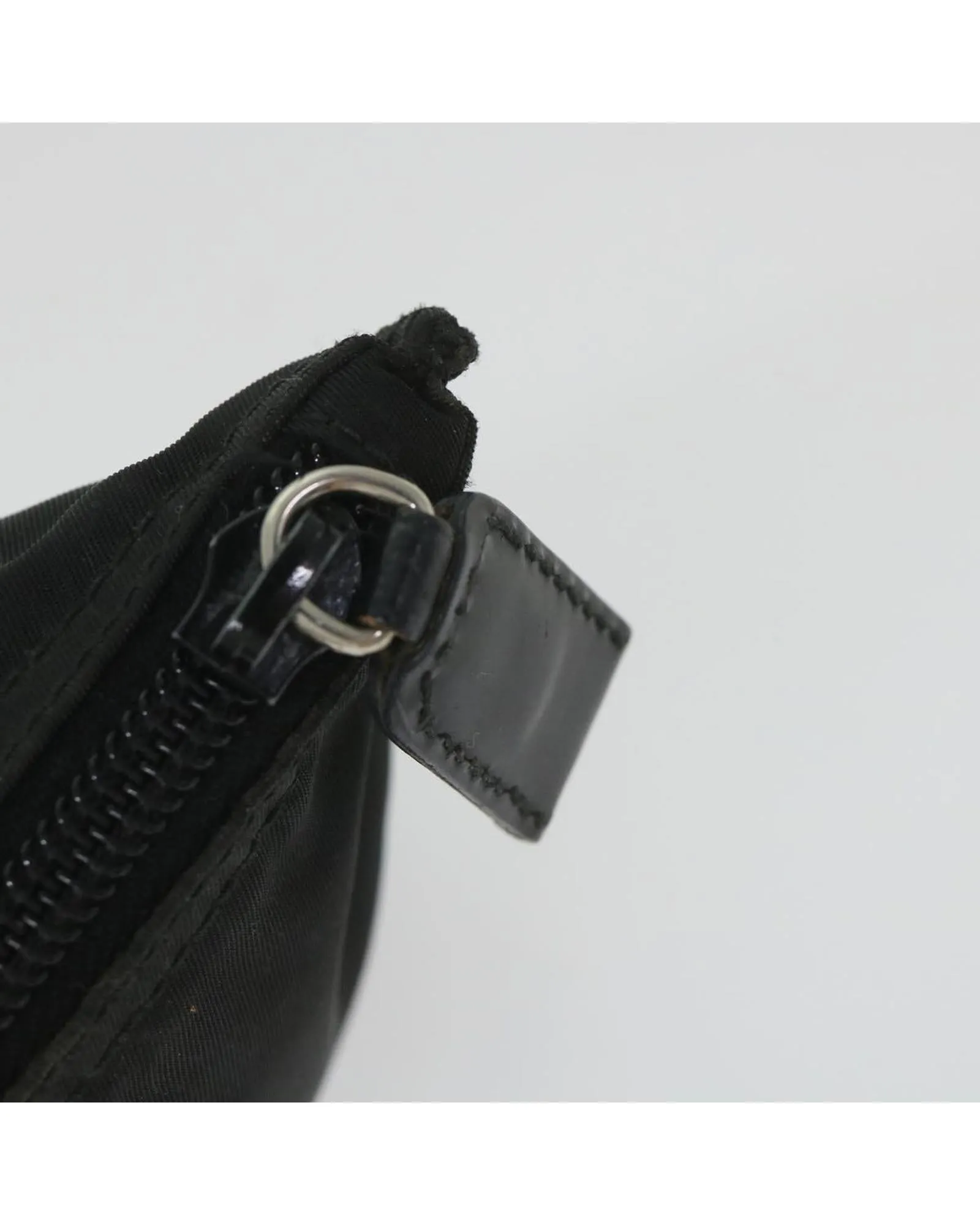 Black Nylon Pouch with Minimal Wear