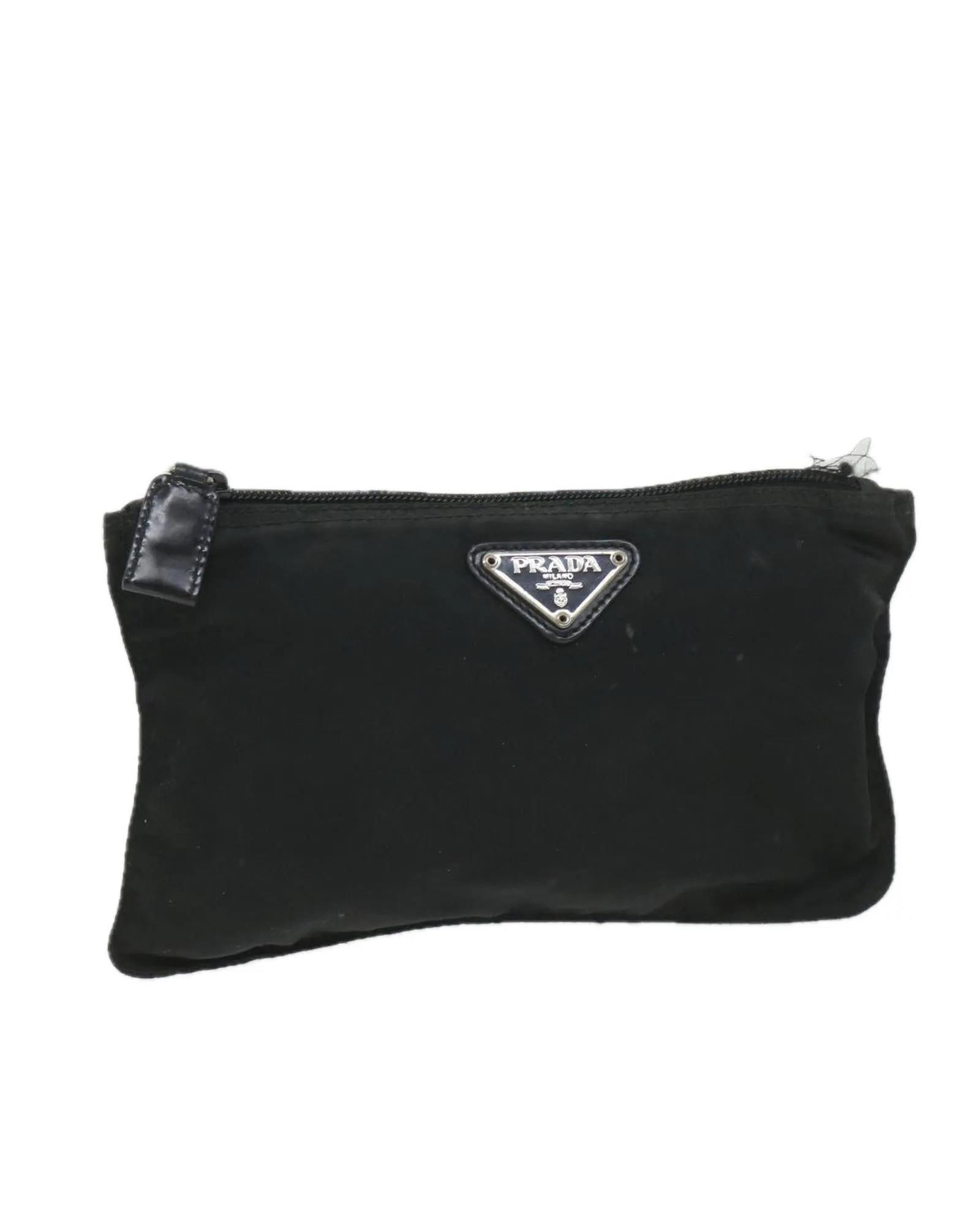 Black Nylon Pouch with Minimal Wear