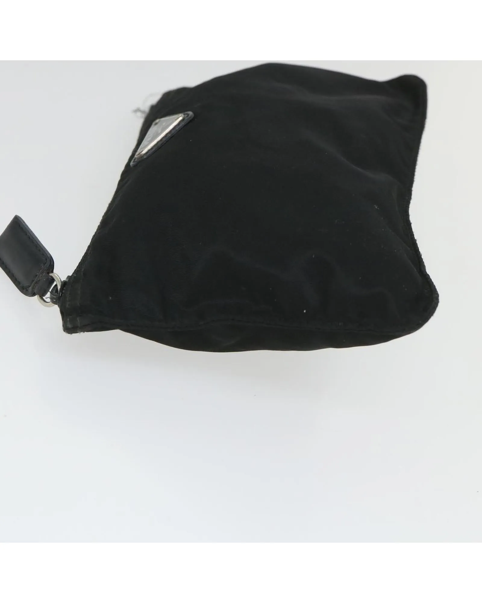 Black Nylon Pouch with Minimal Wear