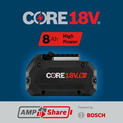 Bosch 18V CORE18V Lithium-Ion 8 Ah Advanced Power Battery