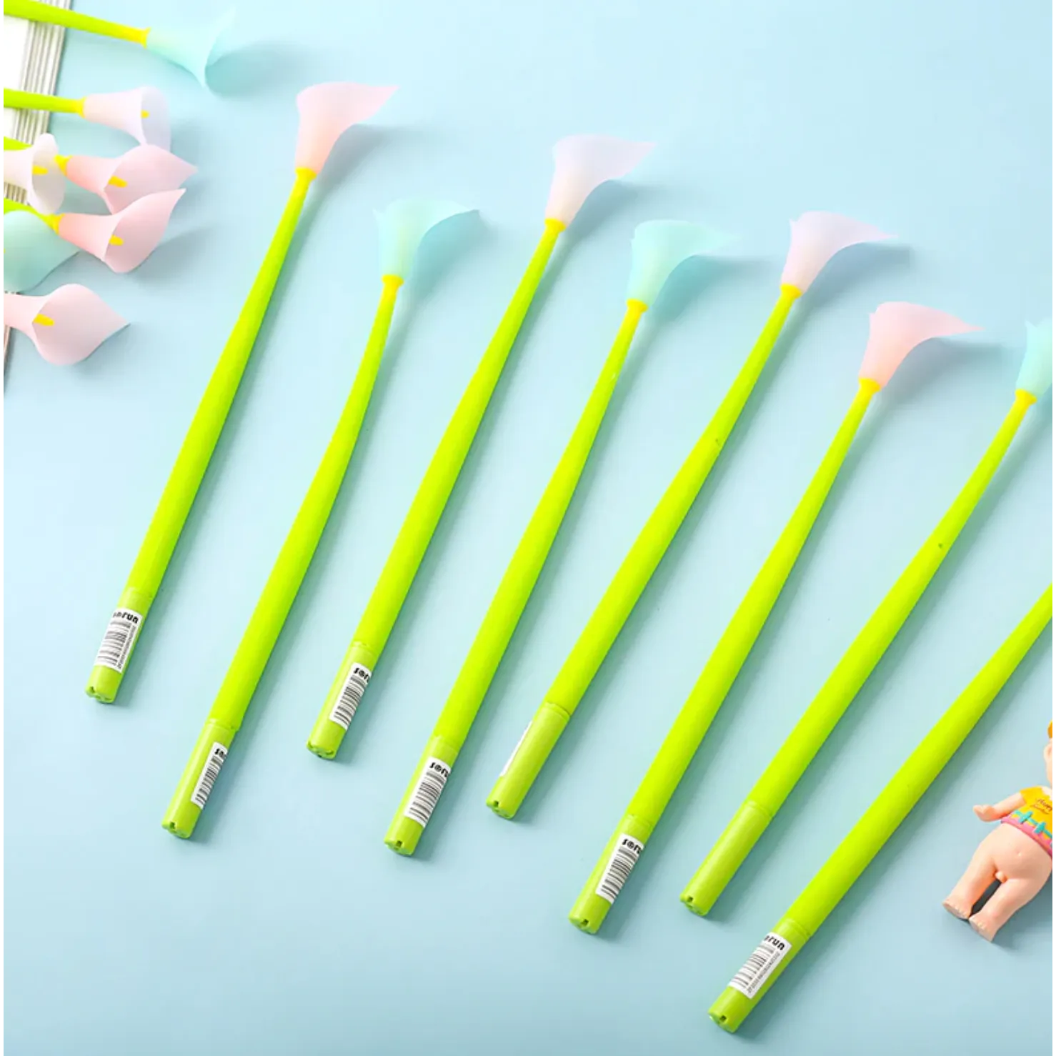 Calla Lily Gel Pen - Random Pick - One Per Order