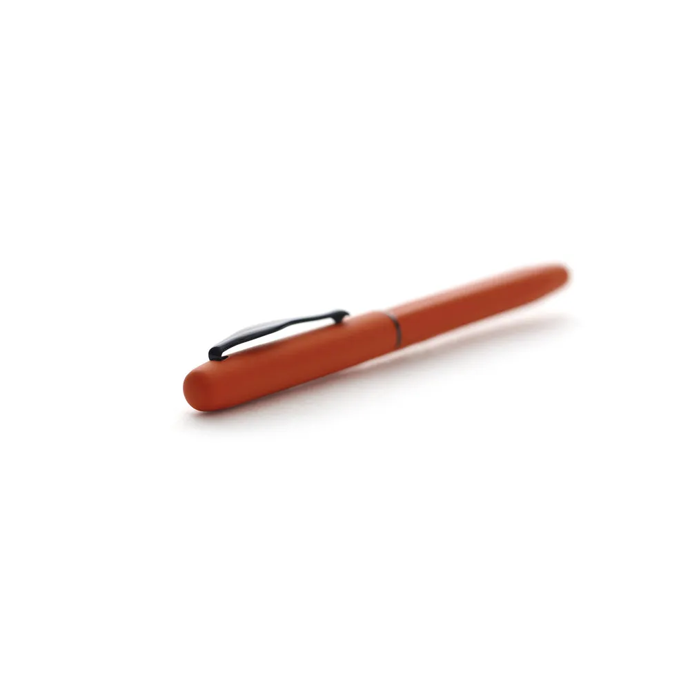 Carlton London Orange Matte Magnetic Metal Pen