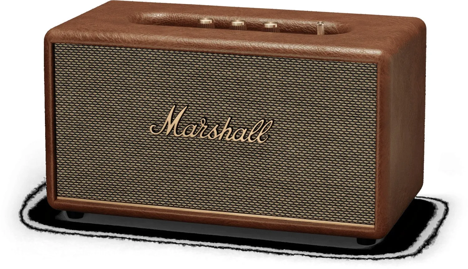 Certified Refurbished - Marshall - Stanmore III Bluetooth Speaker - Brown