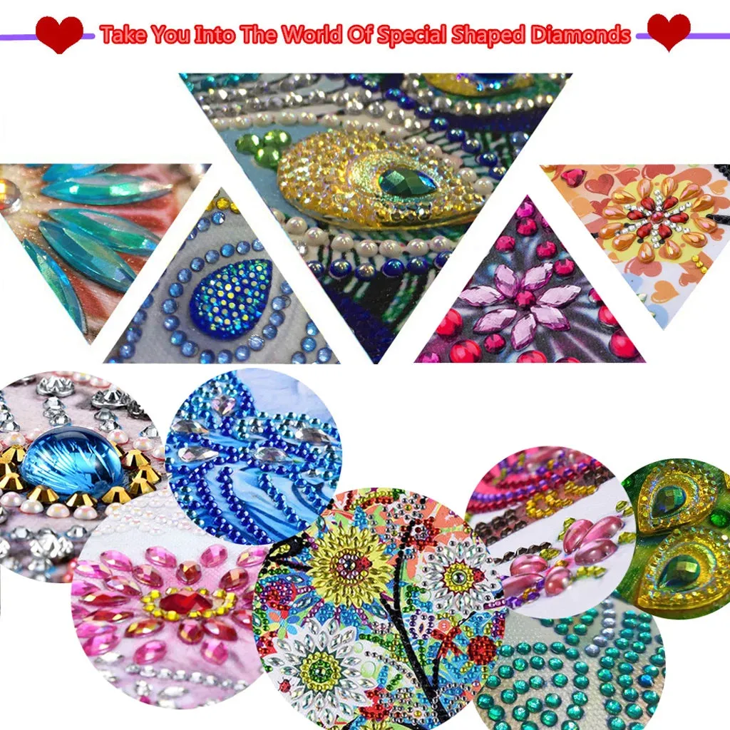 Christmas Diamond Art Coasters - Cute 10pcs/Set