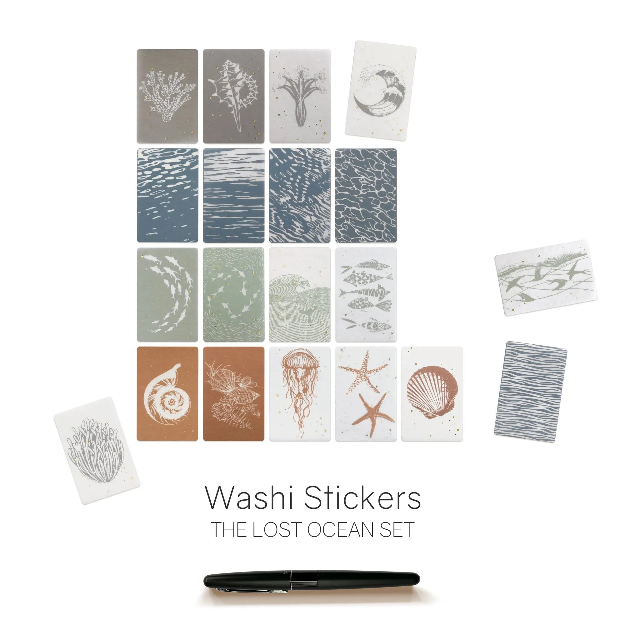 Creative Line Art - Washi Stickers