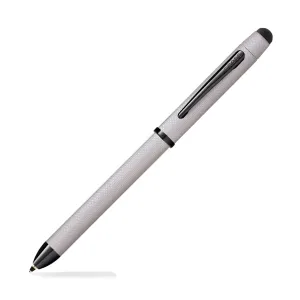 Cross Tech 3  Multi Functional Pen in Brushed Chrome with PVD Trim