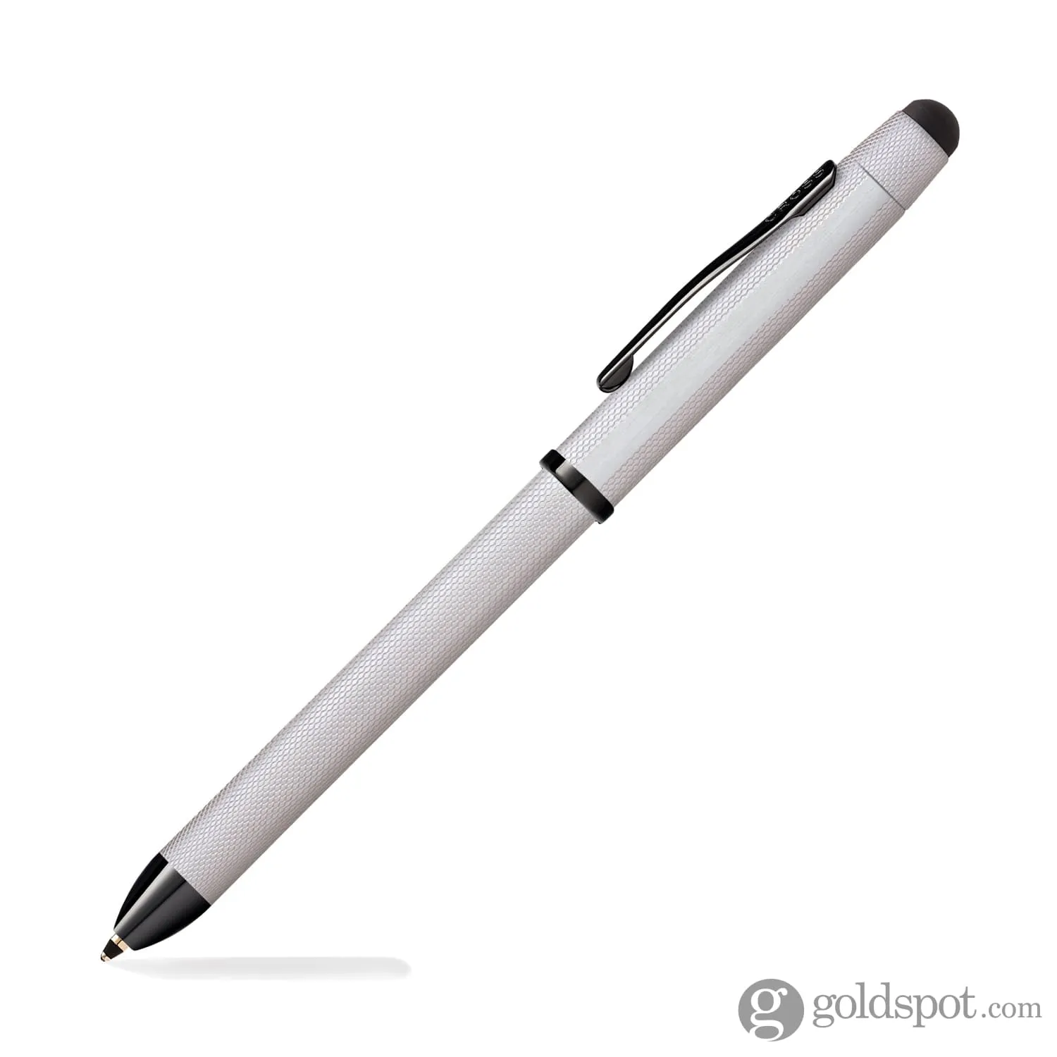 Cross Tech 3  Multi Functional Pen in Brushed Chrome with PVD Trim