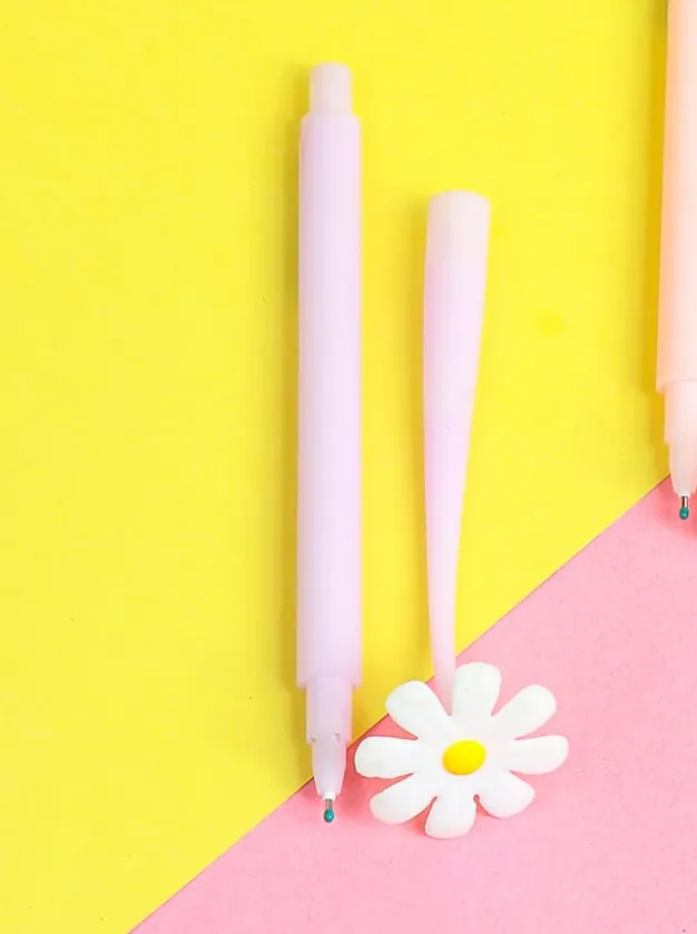 Cute Daisy Gel Pens