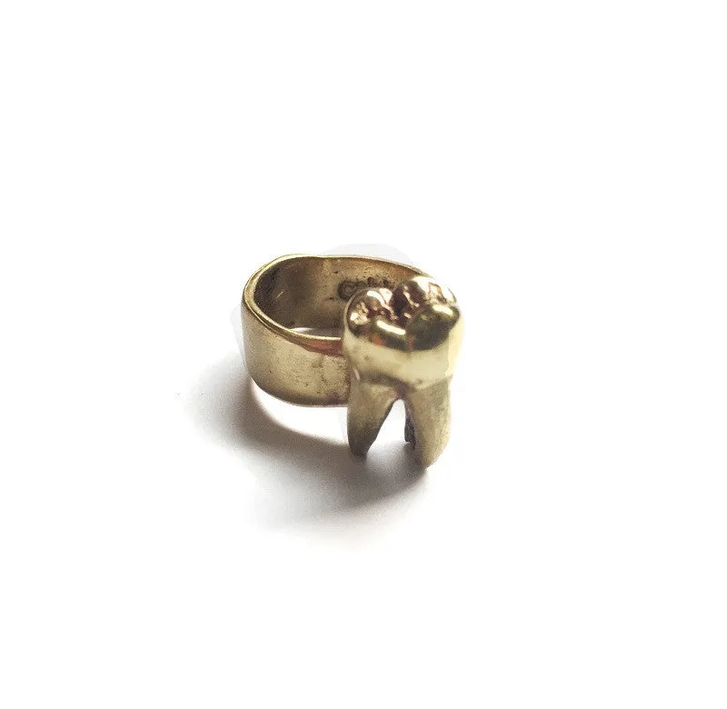 Gold Tooth Ring