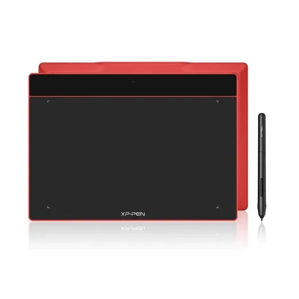 Graphic tablet XP-Pen Deco Fun L, red