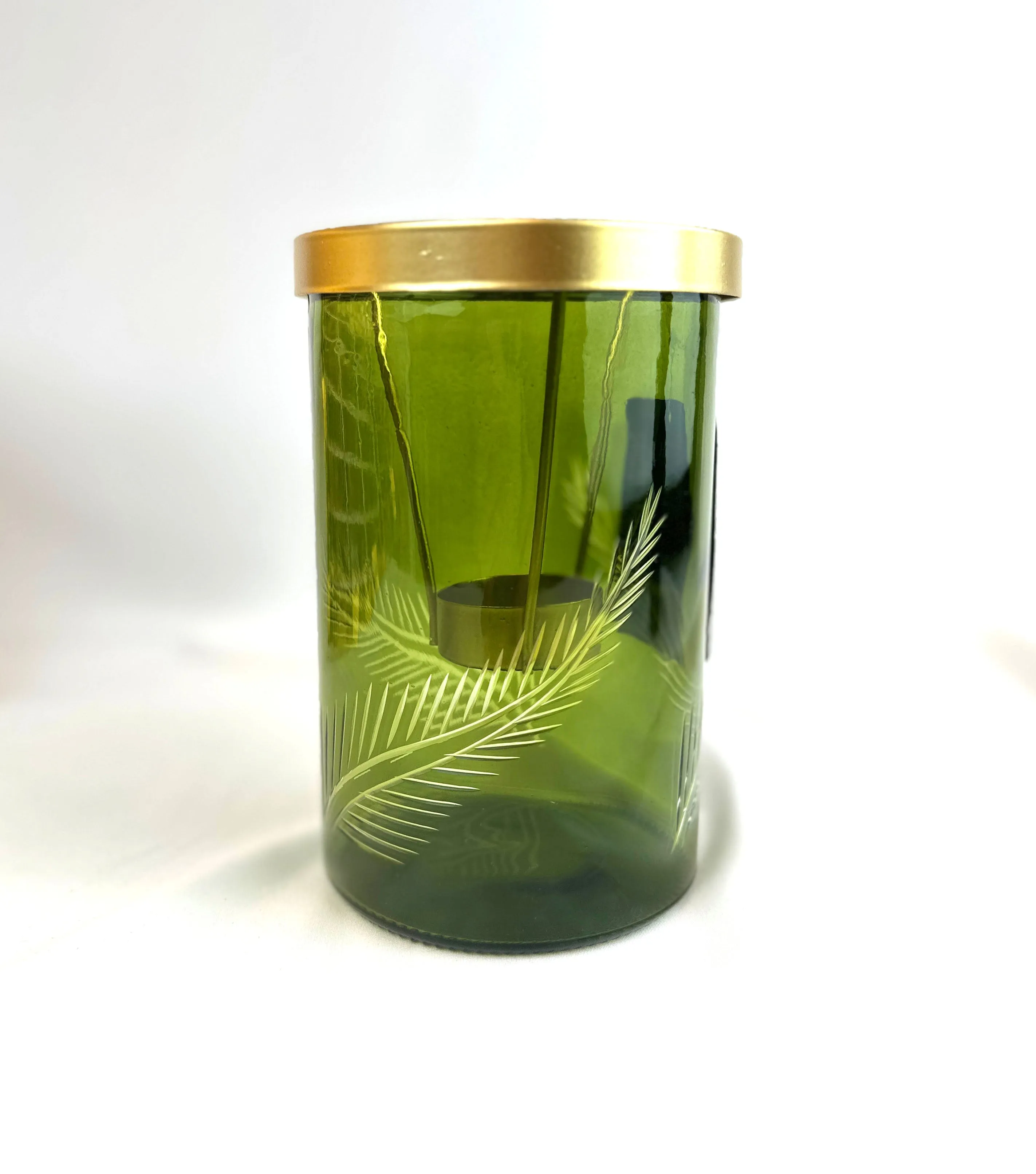 Green Tea Light Holder