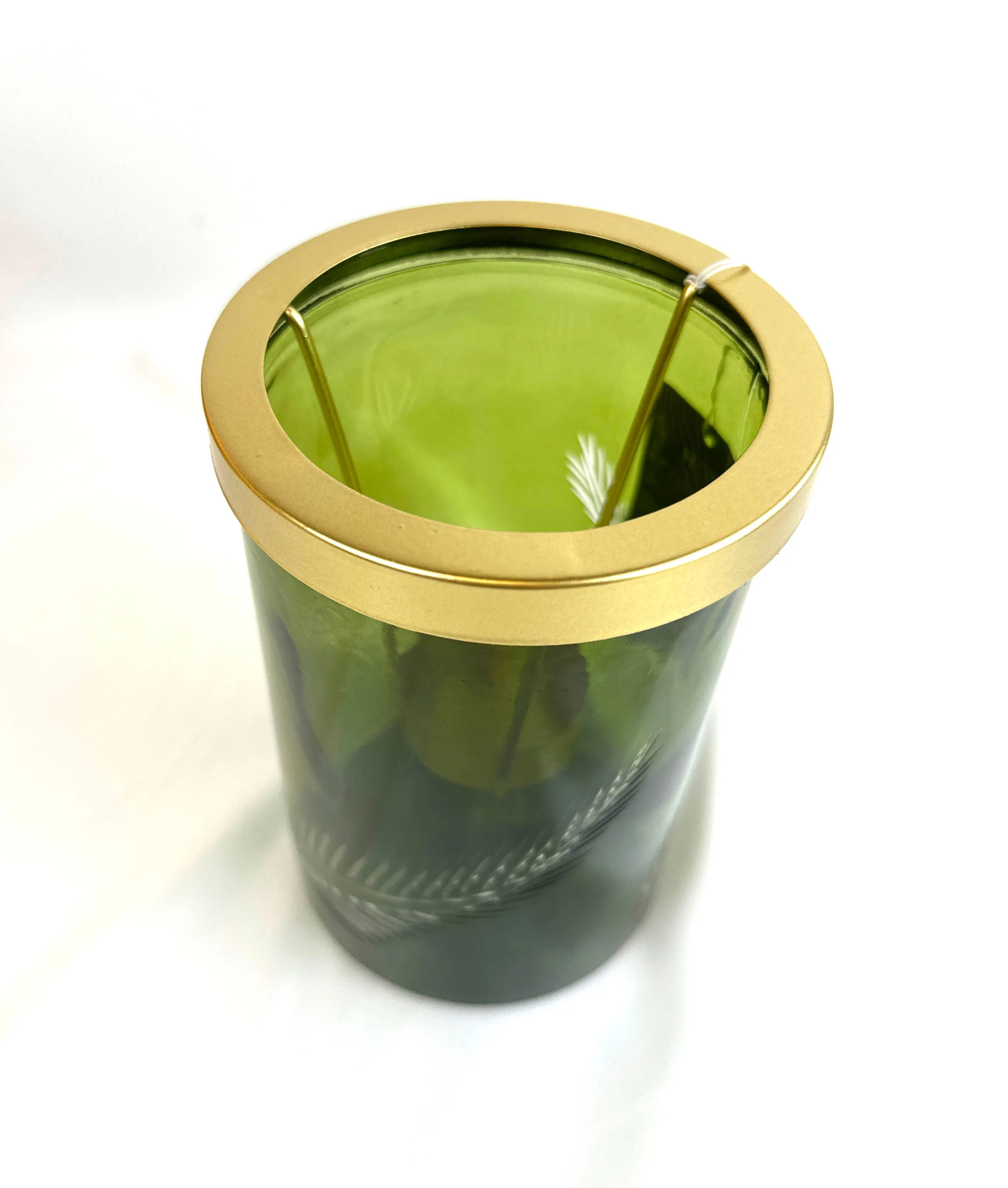 Green Tea Light Holder