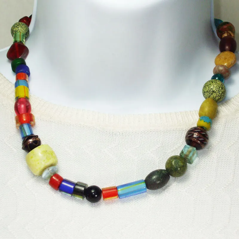 Hattie Dog Beaded Necklace