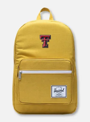 Herschel Texas Tech Red Raiders "Arrow-Wood Pop Quiz" Mustard Backpack