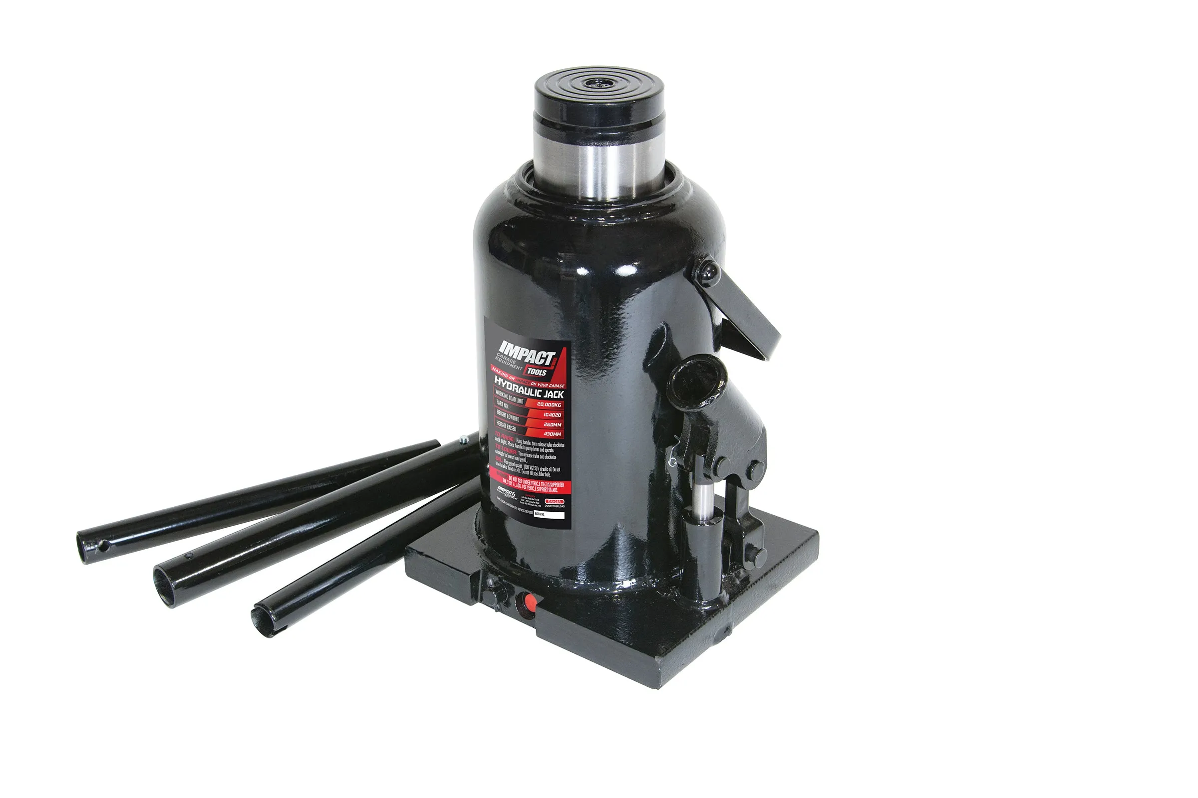 Impact 20000kg Bottle Jack - IG4020