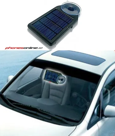 In-Car Solar Mobile Phone Charger SBC-22