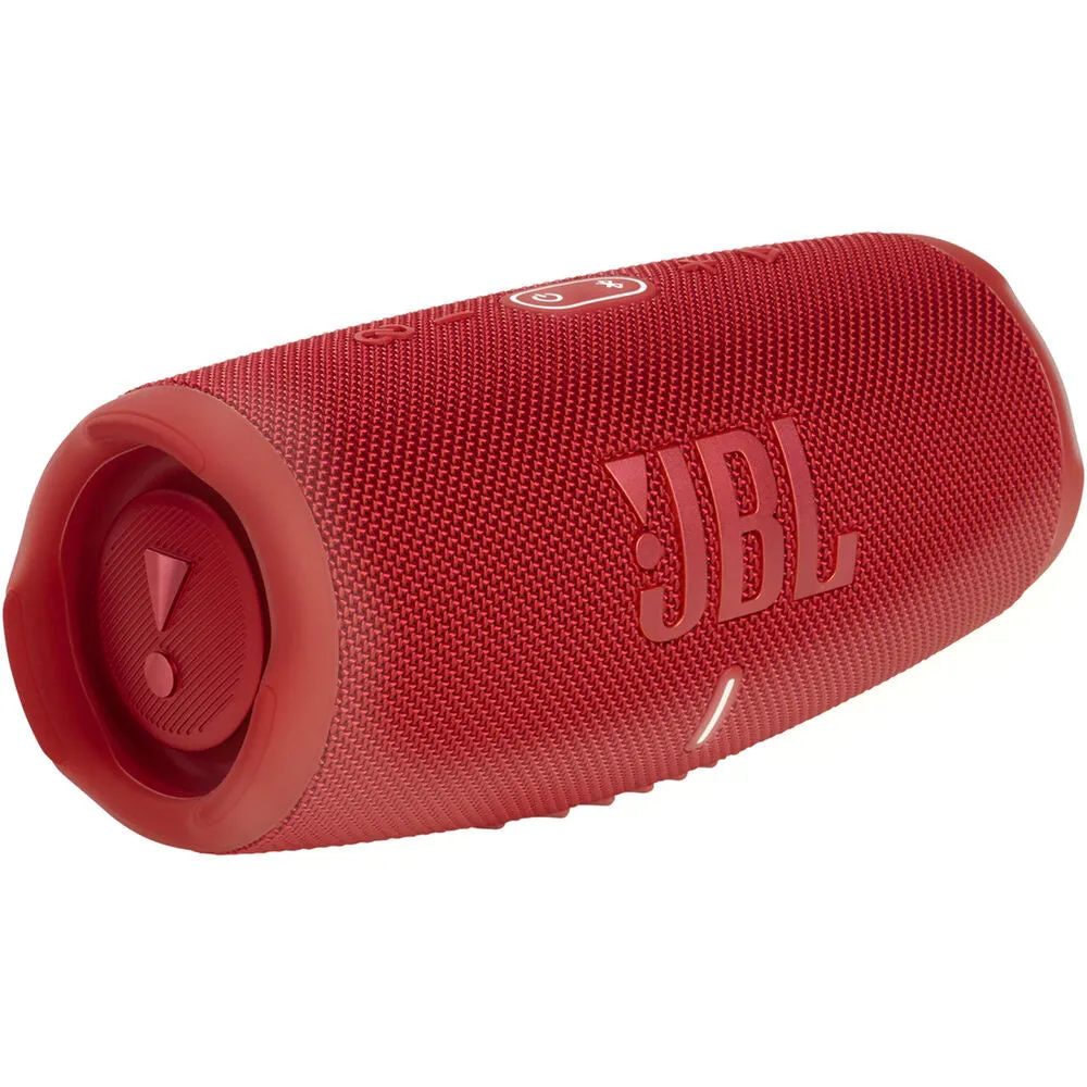 JBL Charge 5 Portable Waterproof Bluetooth Speaker with Powerbank (Red)