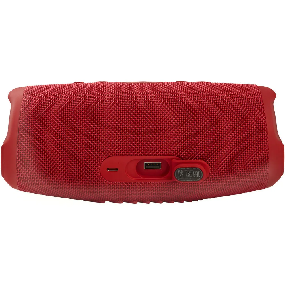 JBL Charge 5 Portable Waterproof Bluetooth Speaker with Powerbank (Red)