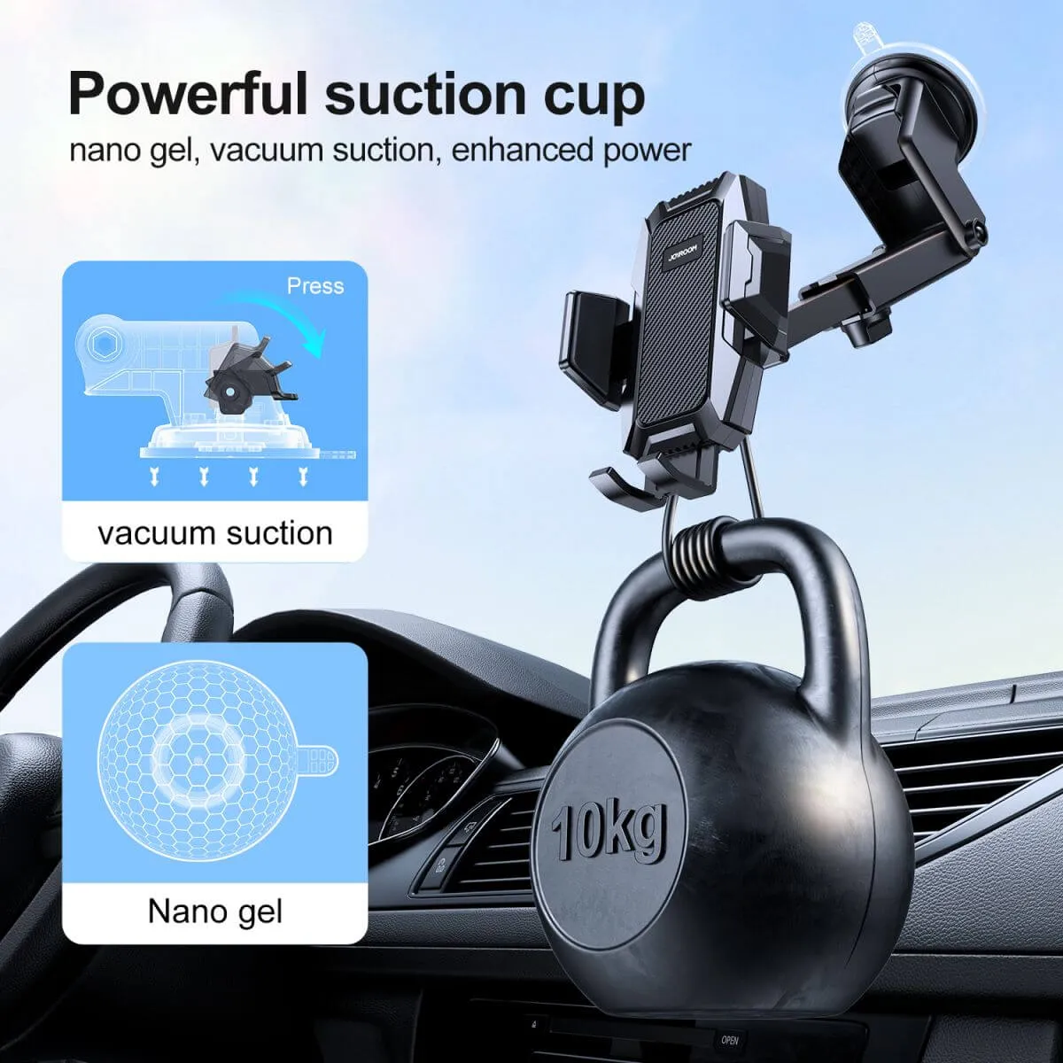 JOYROOM JR-ZS285 Mechanical Car Phone Holder Mount