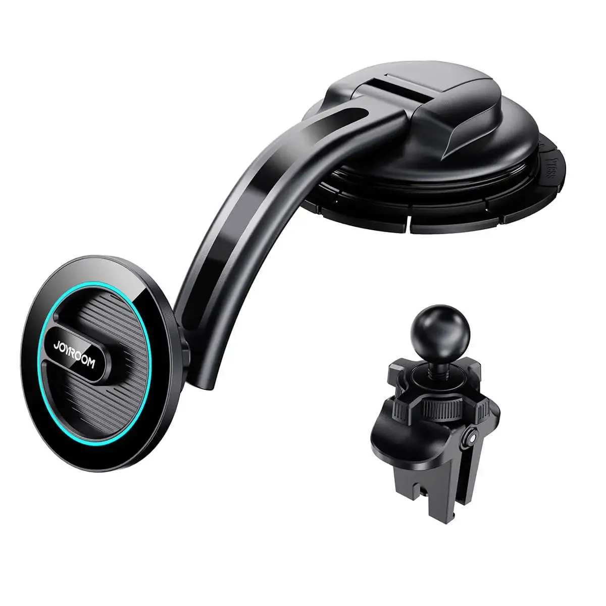 JOYROOM JR-ZS366-W 2 in 1 Dashboard Air Vent Magnetic Car Phone Mount Kit