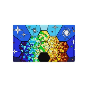 JWST Rising Stained Glass Design Pillow Case