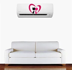 K2A Design Multi Color Decorative Air Conditioner Sticker - AC Sticker_PCAC33