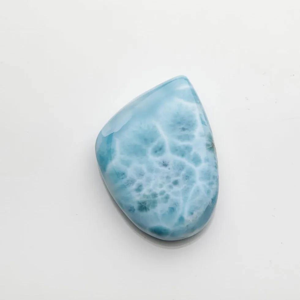 Larimar Cabochon Limón