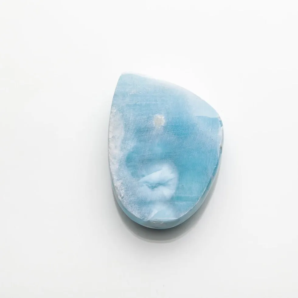 Larimar Cabochon Limón