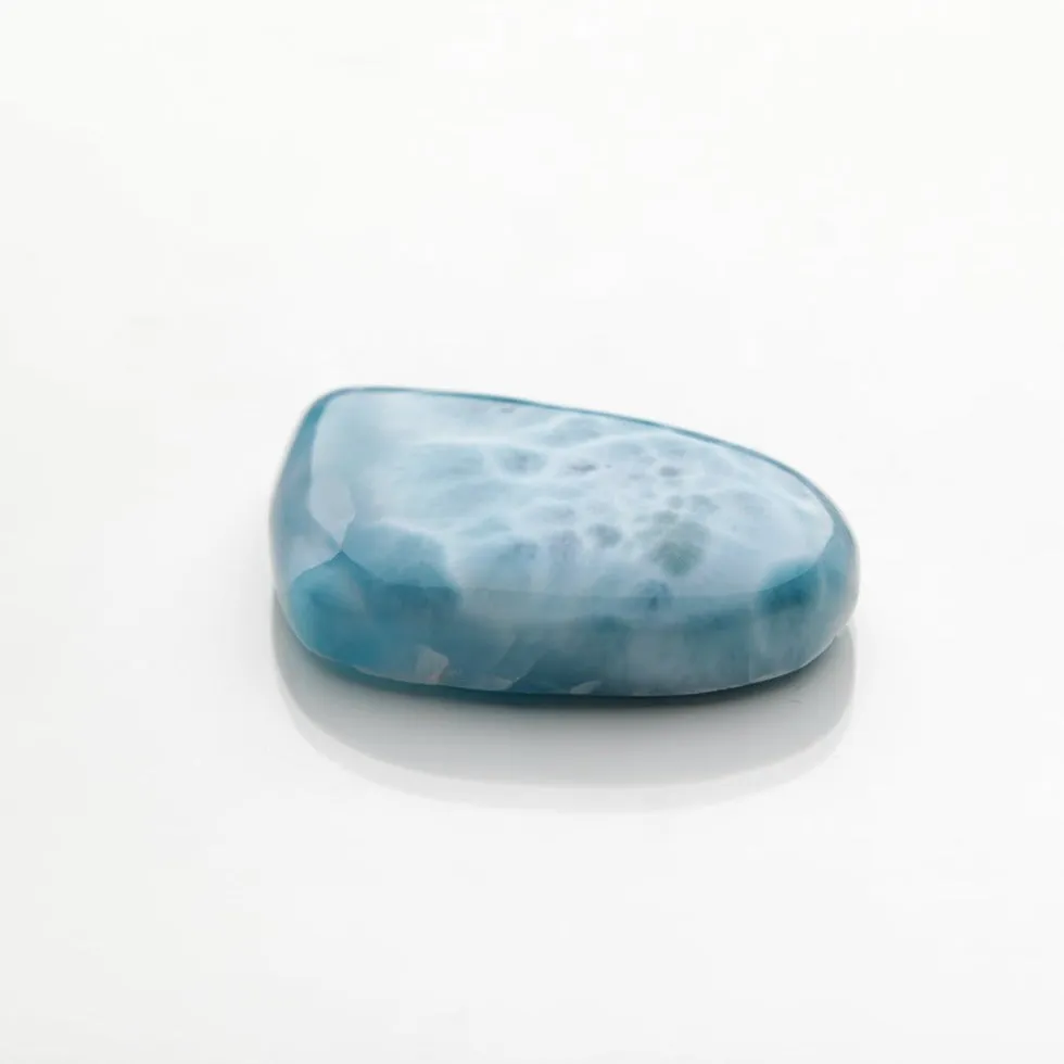 Larimar Cabochon Limón