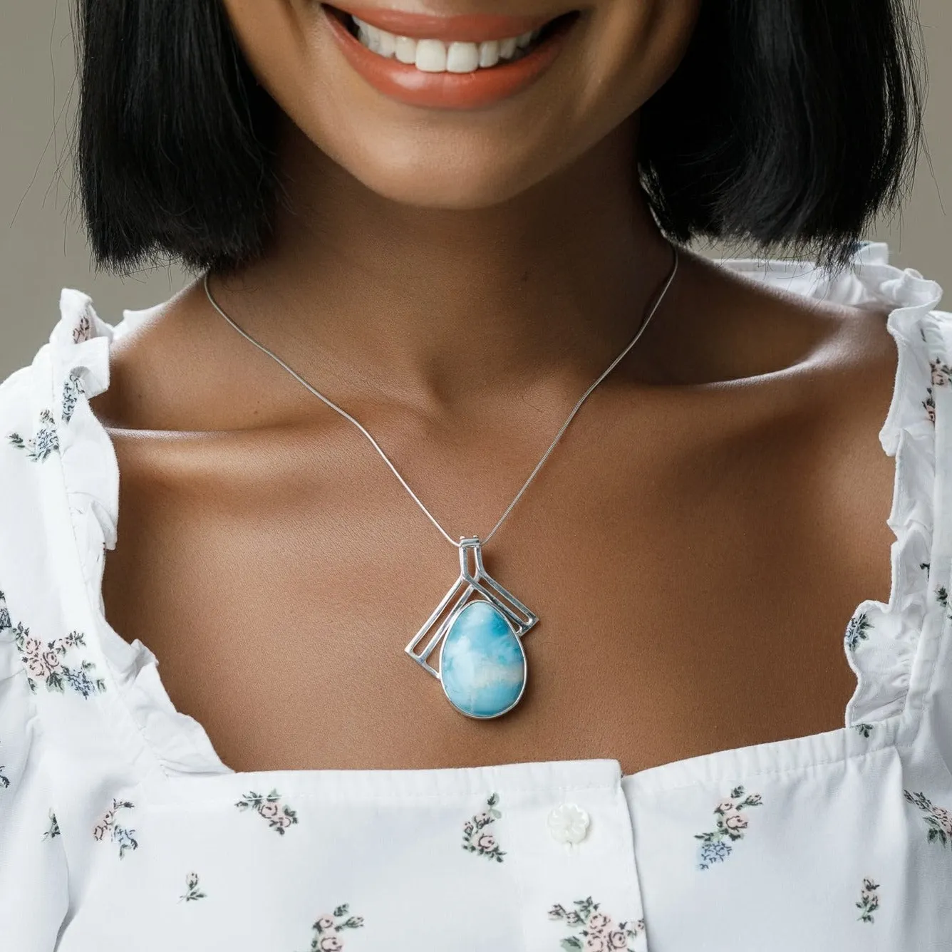 Larimar Pendant Wataru