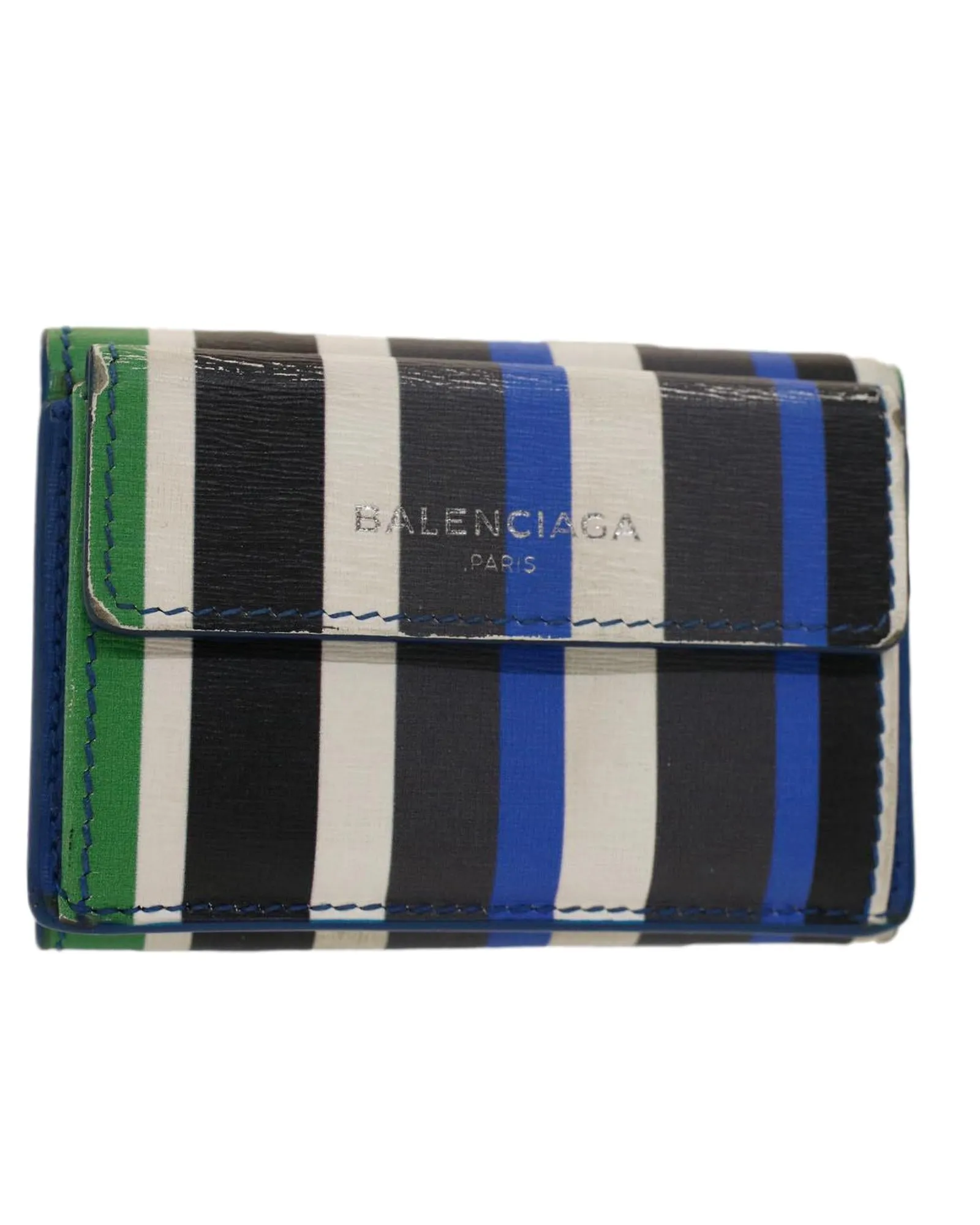 Leather Multicolor Coin Purse - Rank C