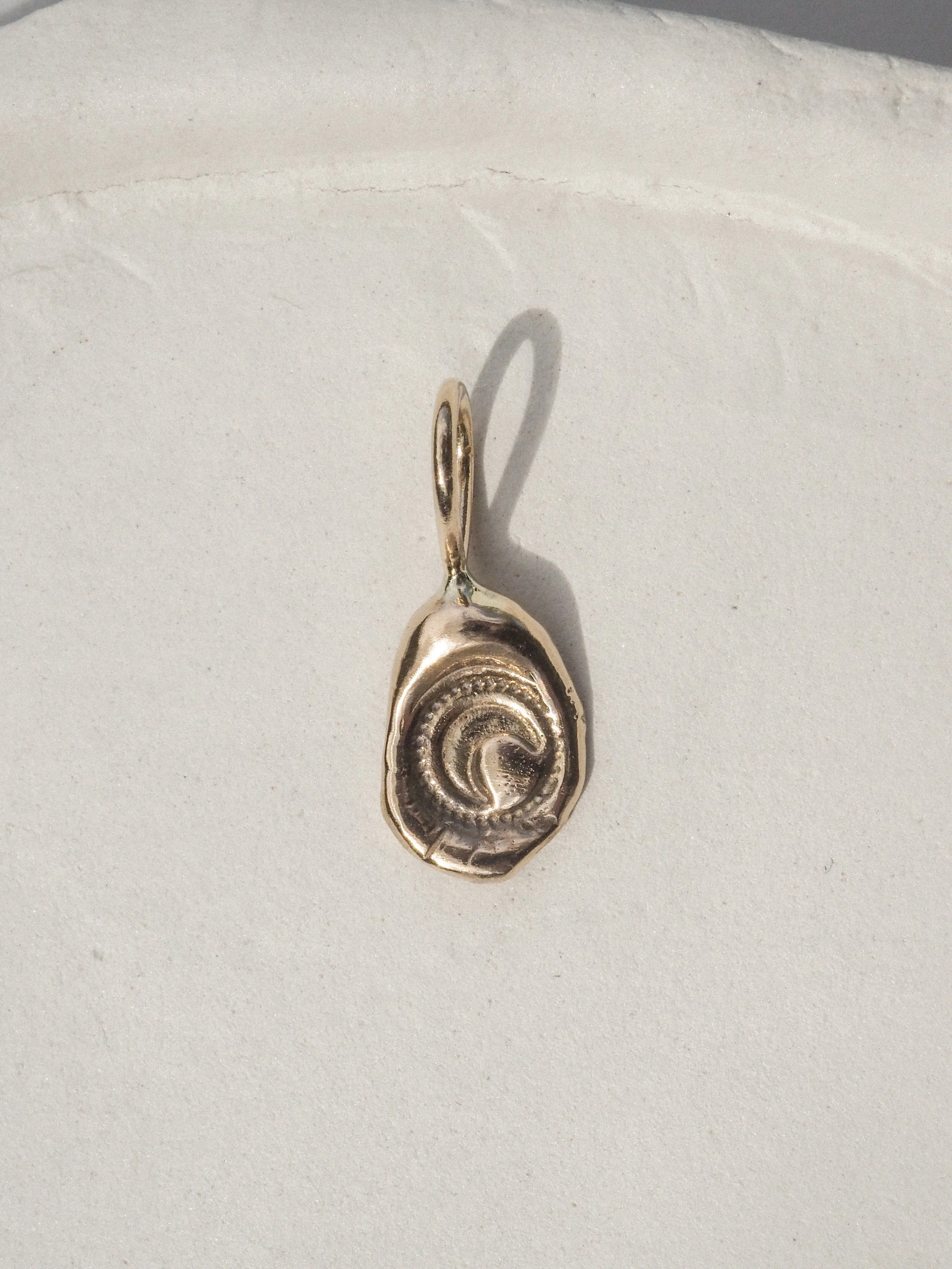 MOON CHARM | BRONZE