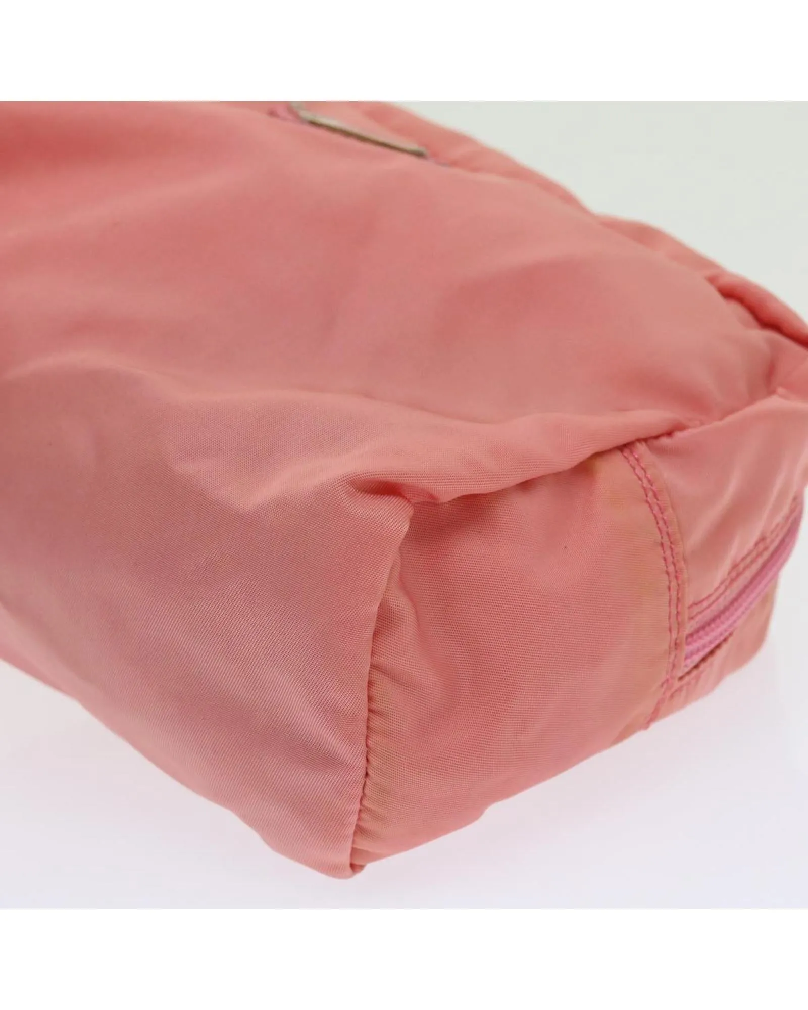 Nylon Pink Pouch - Italian Made Luxury Accessory