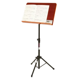 On Stage Orchestral Music Stand Wide - Rosewood