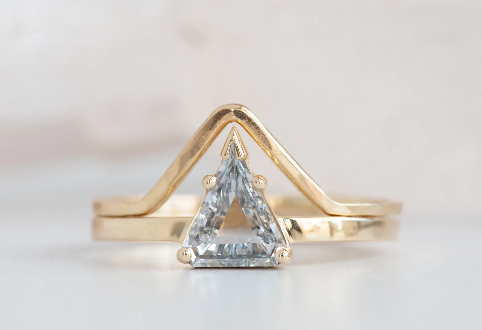 One of a Kind Gold Peak Band